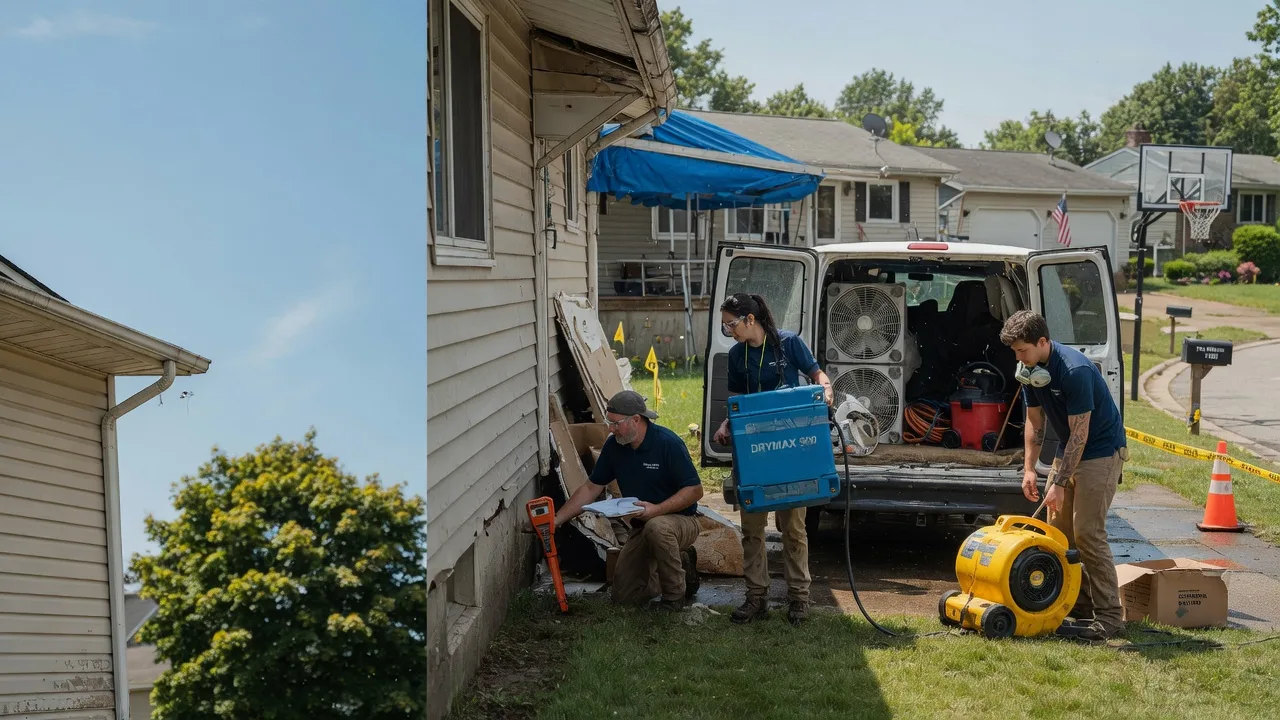 Ceiling Leak Cleanup in Swan, IA near me